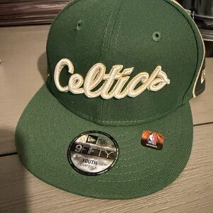 Youth New Era Green Celtics Youth Snapback